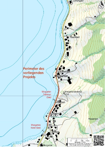 Lageplan Morgarten