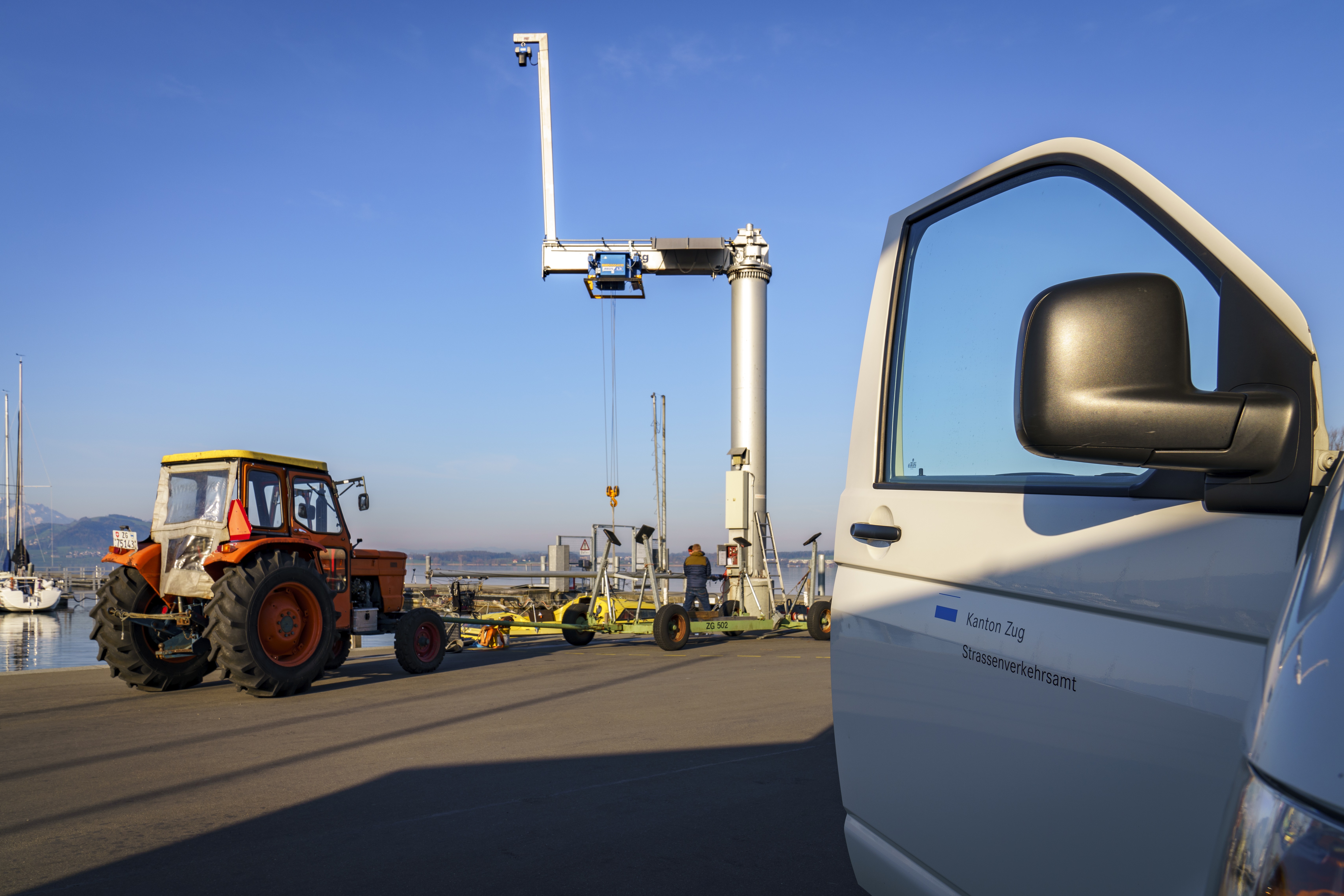 Schiffsprüfung Hafen ZUG STVA