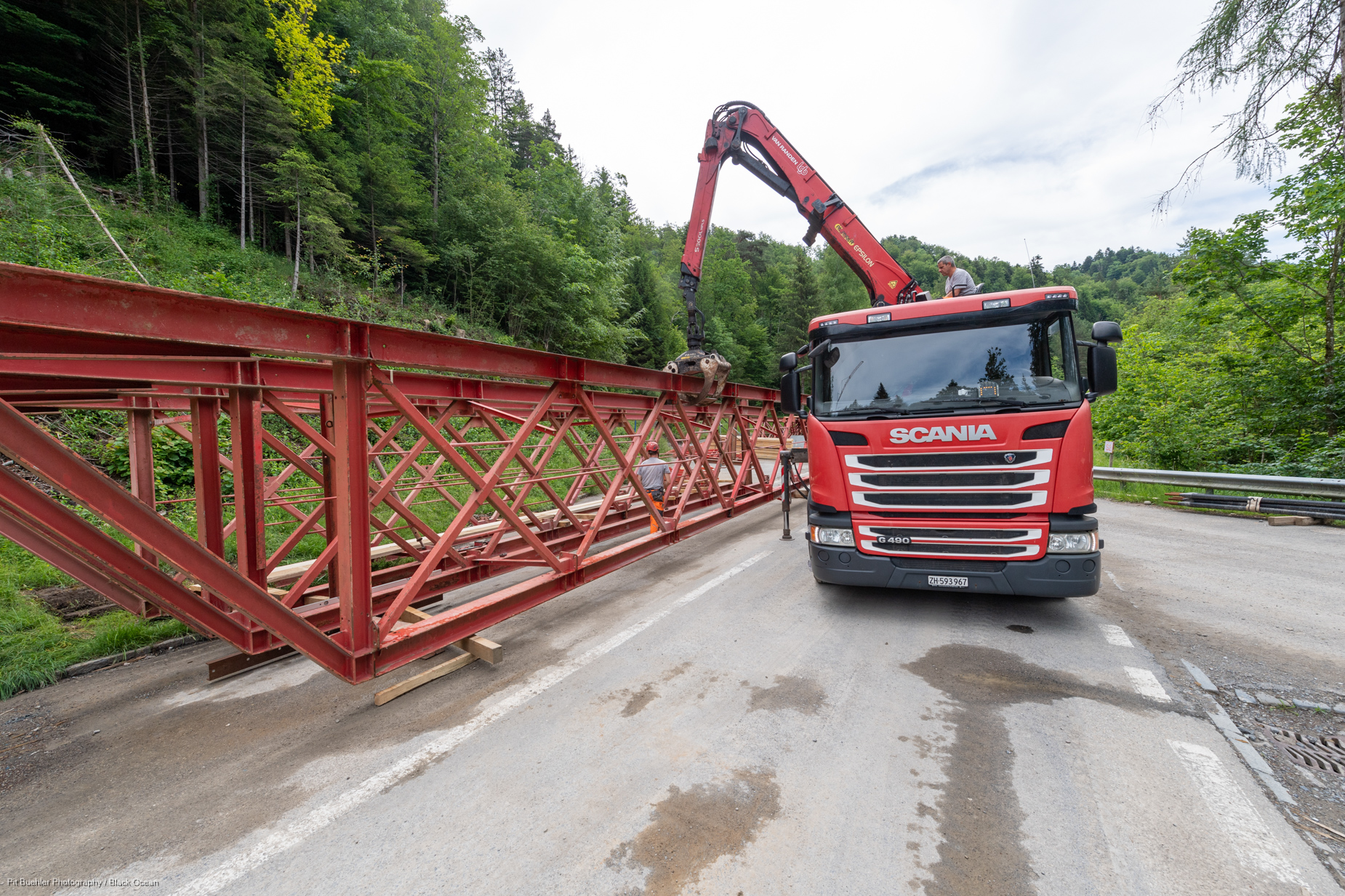 KS 381 Brügglitobelbrücke Nidfuren - Schmittli, Baar / Menzingen