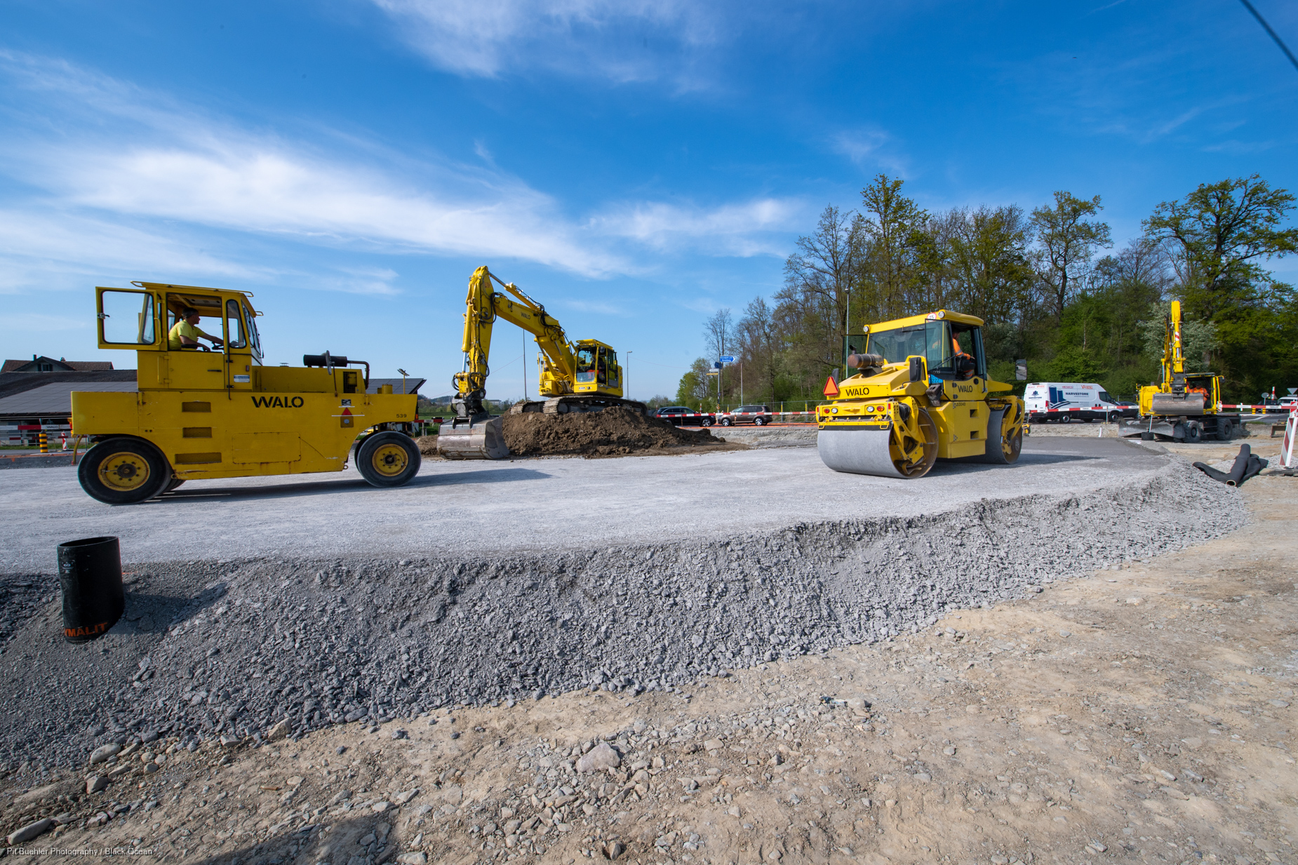 TBA STRB Projekte KS 25, Kreisel Zollhus, Hünenberg