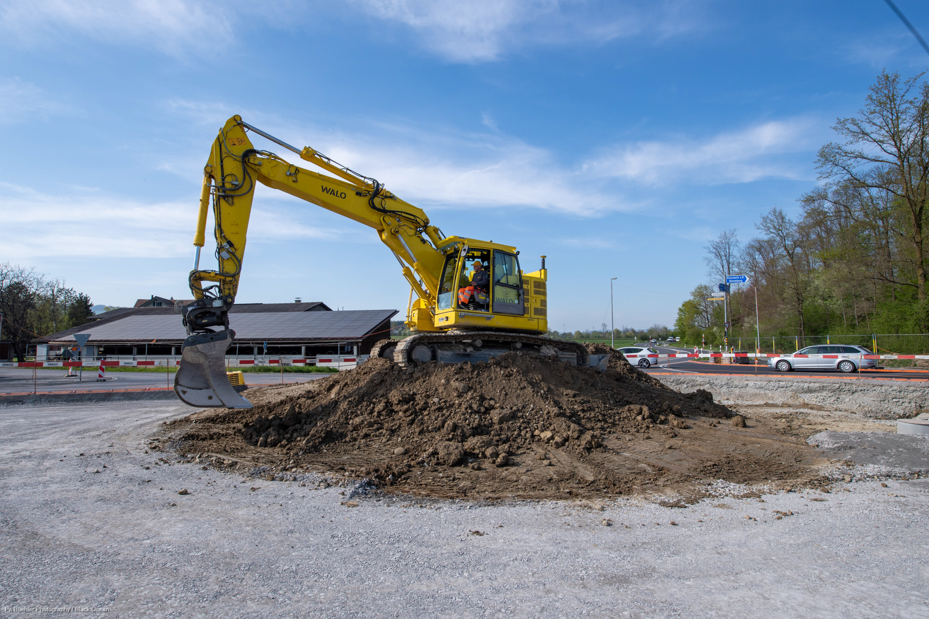 TBA STRB Projekte KS 25, Kreisel Zollhus, Hünenberg