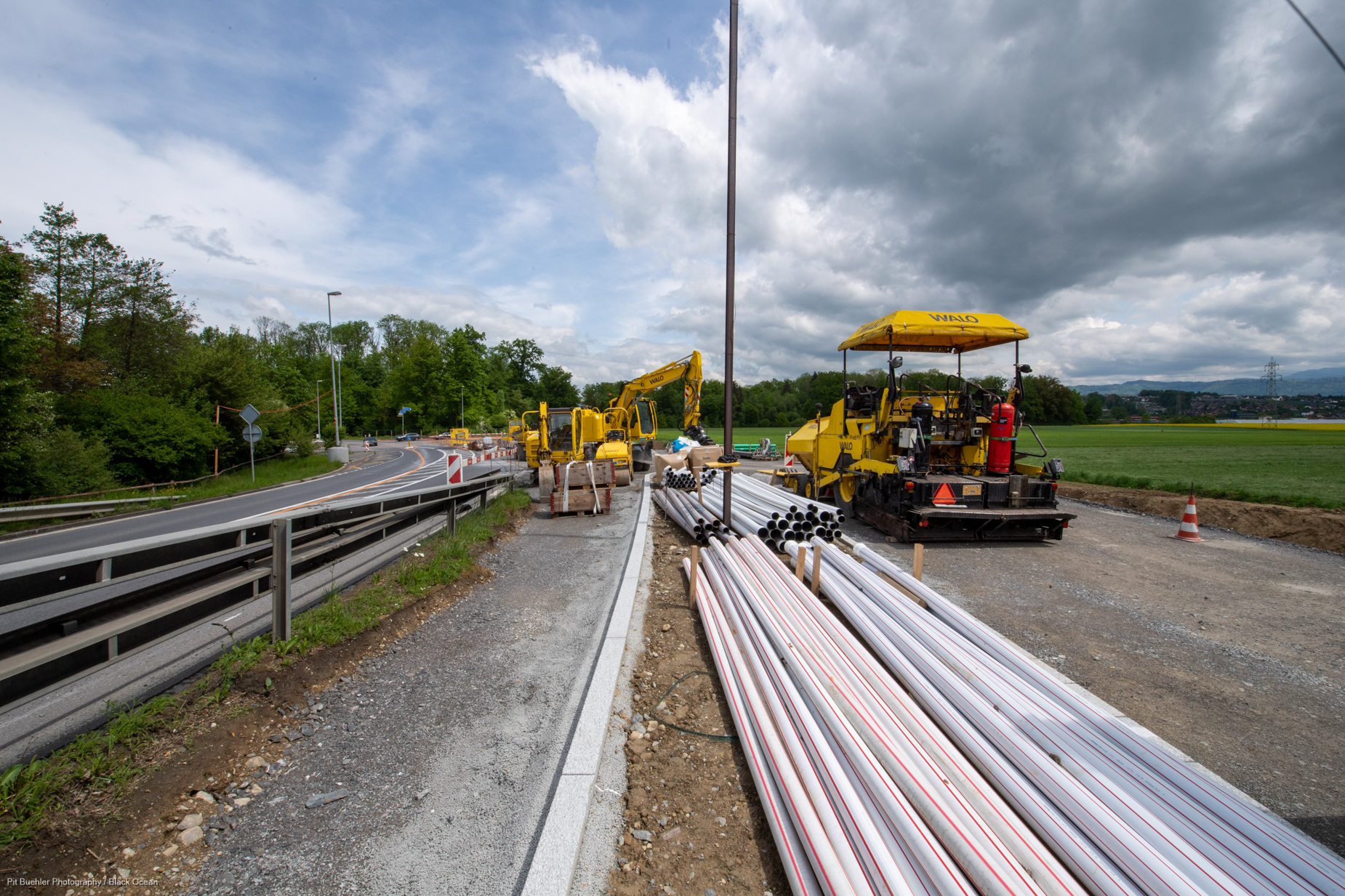 TBA STRB Projekte KS 25, Kreisel Zollhus, Hünenberg