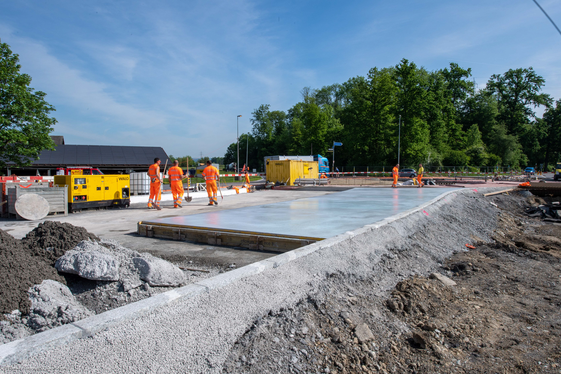 TBA STRB Projekte KS 25, Kreisel Zollhus, Hünenberg